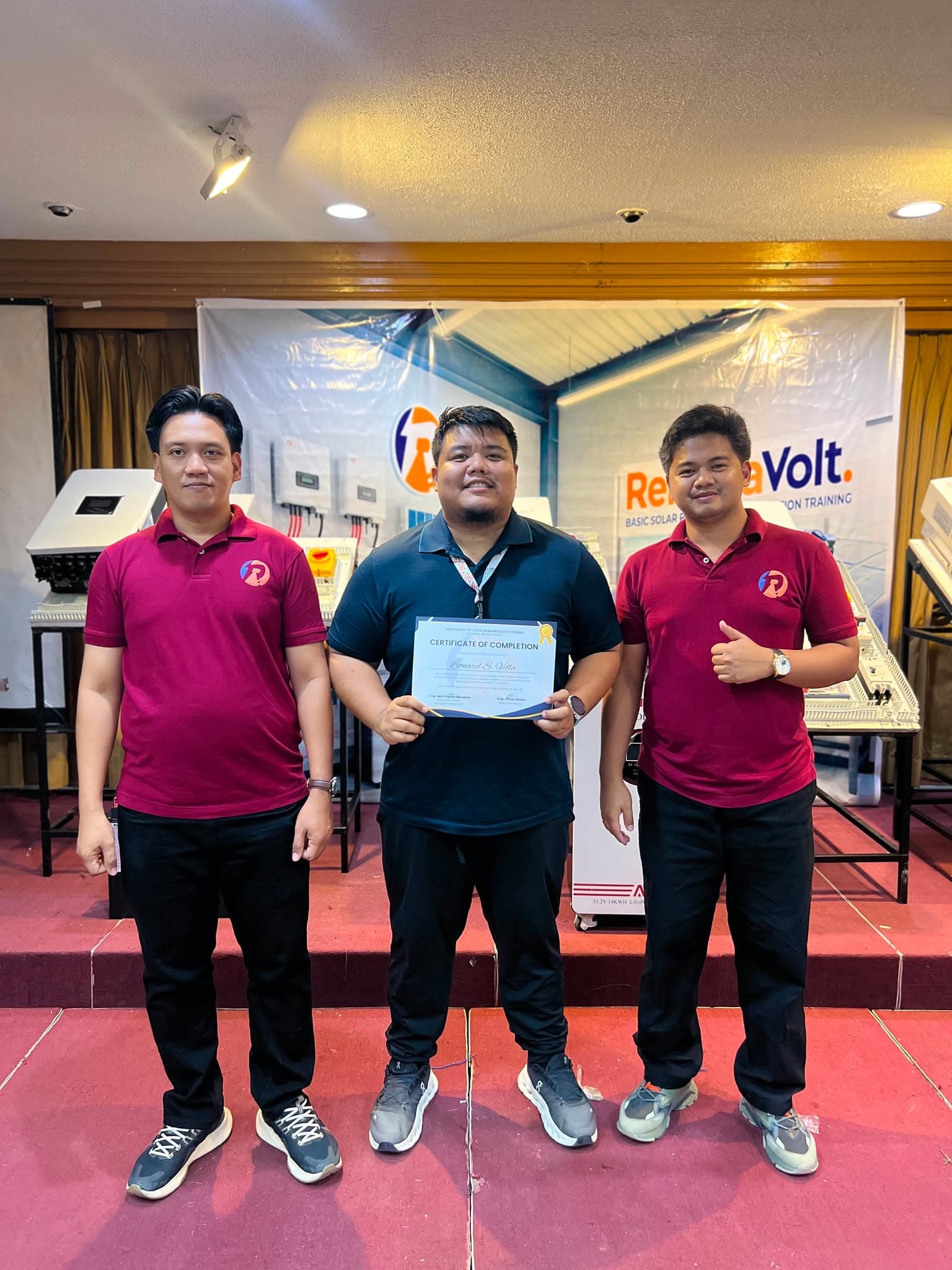 GMEA certificate and technical training photo 1