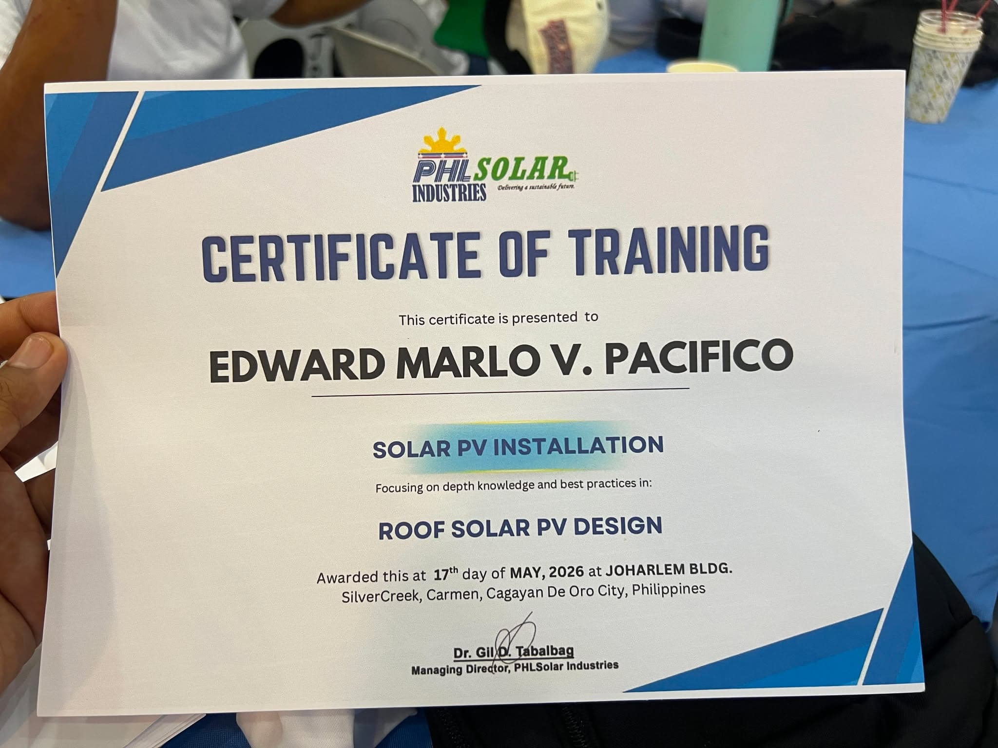 GMEA certificate and technical training photo 8